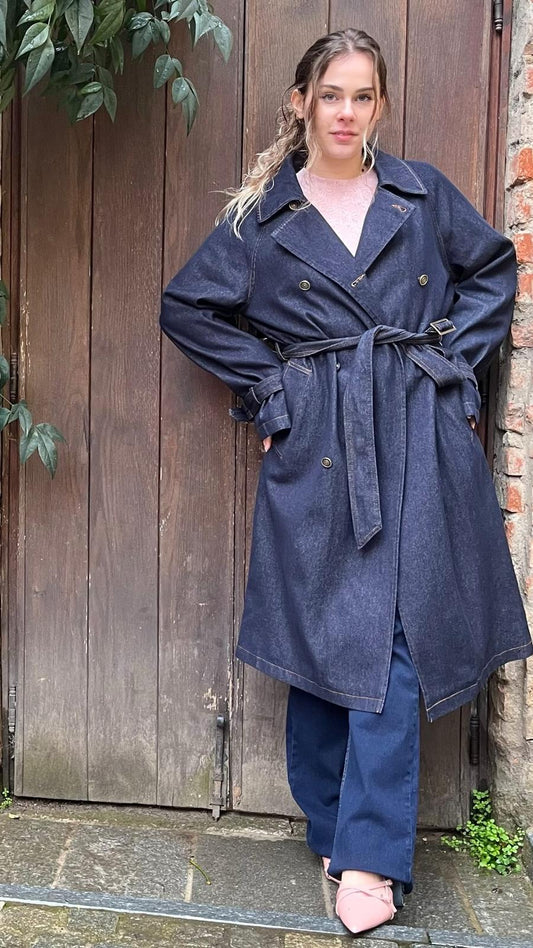 Trench in DENIM